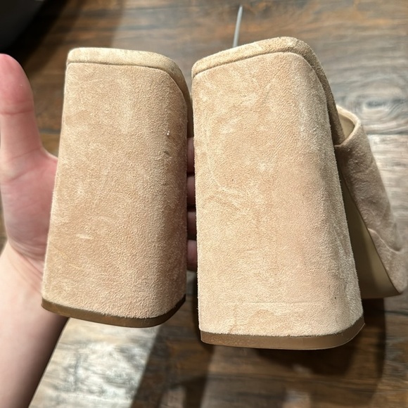 NEW! Free People Pearl Sand Margo Platform Sandal - Size 39EU/9US - Picture 16 of 16